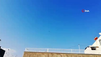 Irak üzerinden gelen ABD konvoyuna helikopterler eşlik etti