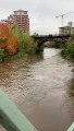 Two flood warnings issued for Leeds as River Aire swells in rain