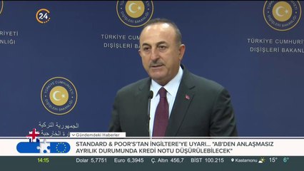 Çavuşoğlu-Maas ortak basın açıklaması 26.10.2019
