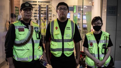Hong Kong medics accuse police of harassment
