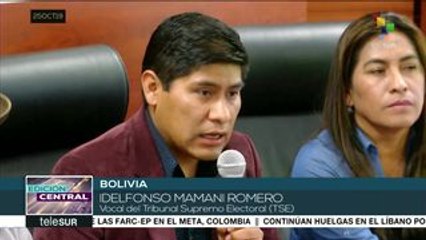 TSE de Bolivia ratifica triunfo de Evo con 47,08% de votos