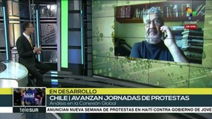 Chile: Ulises Gallardo analiza el descontento social en Chile