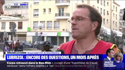Un mois après l'incendie de l'usine Lubrizol, des centaines de personnes manifestent à Rouen