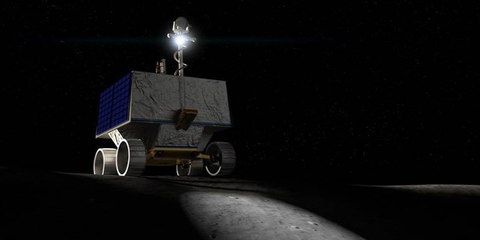 Así es el nuevo vehículo espacial de la NASA que buscará agua en la Luna en 2022