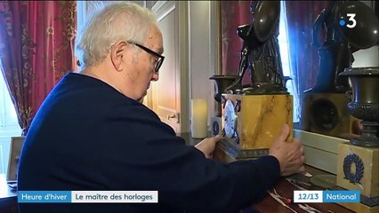 Passage à l'heure d'hiver : rencontre avec le maître-horloger du château de Cheverny