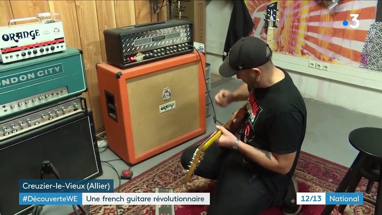 Musique : un fabricant de l'Allier révolutionne le rock grâce à une guitare