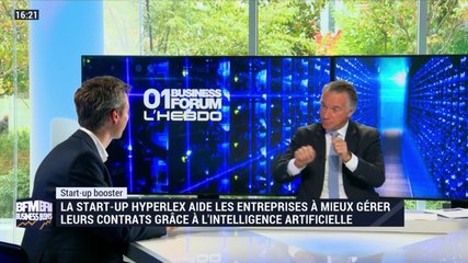 Start-up booster:  Hyperlex simplifie la gestion des contrats grâce à l'IA - 26/10