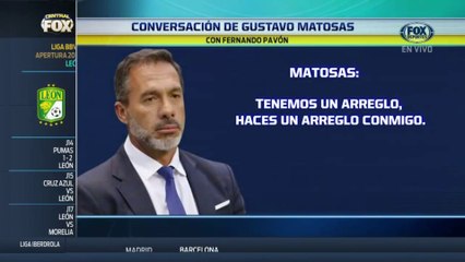 Central FOX: El audio filtrado de Gustavo Matosas
