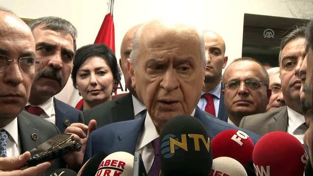 Bahçeli: 'Sayın Erdoğan, Türkiye'nin milli çıkarlarını koruyacak bir dik duruş ortaya koydu' - ANKARA