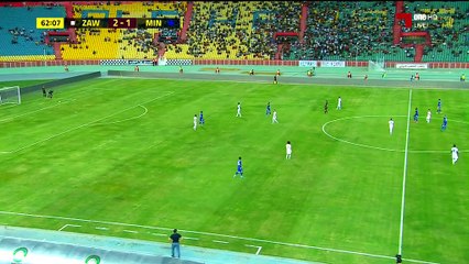 مباراه نادي الزوراء والميناء في الدوري العراقي 22_10_2019الشوط الثاني