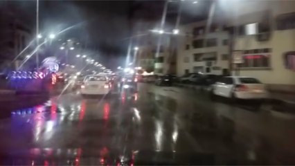 استمرار هطول الأمطار على بورسعيد حتى الساعات الأولى من صباح اليوم