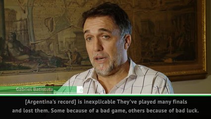 Argentina unlucky in big finals - Batistuta