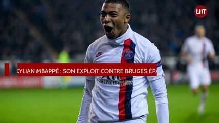 Kylian Mbappé : son exploit contre Bruges épate la toile