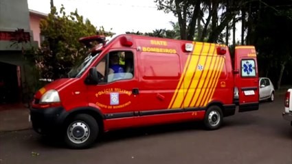 Rapaz de 21 anos fica ferido em acidente de trânsito