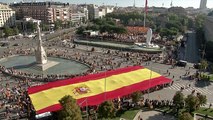 تجمع طرافدان حزب راست افراطی اسپانیا در شهر مادرید