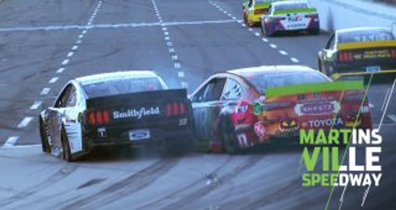 Kyle Busch involved in multicar pileup at Martinsville video Dailymotion