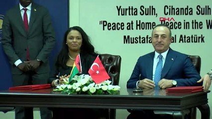 Çavuşoğlu gine-bissau dışişleri bakanı suzi carla barbosa ile ortak basın toplantısında konuştu-1