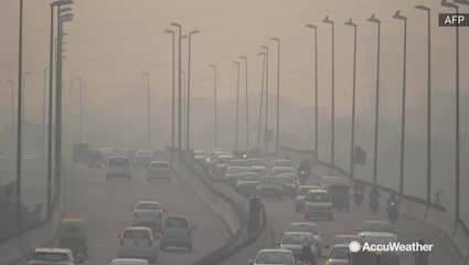 Festival leaves the skies over city shrouded in smog