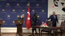 Dışişleri Bakanı Çavuşoğlu: 