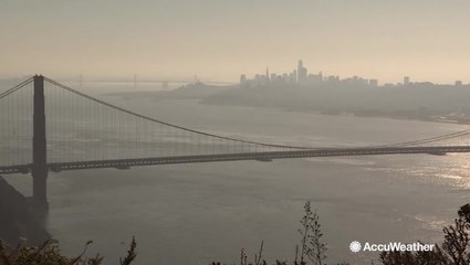 Hazy day for San Francisco