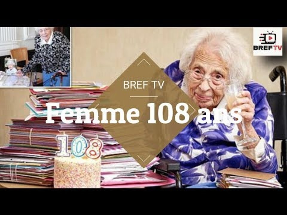 Une femme qui célèbre son 108e Birthday dit que le secret de sa longue vie est chocolat et champagne