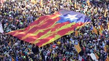 Nueva manifestación independentista en Barcelona a una semana de disturbios