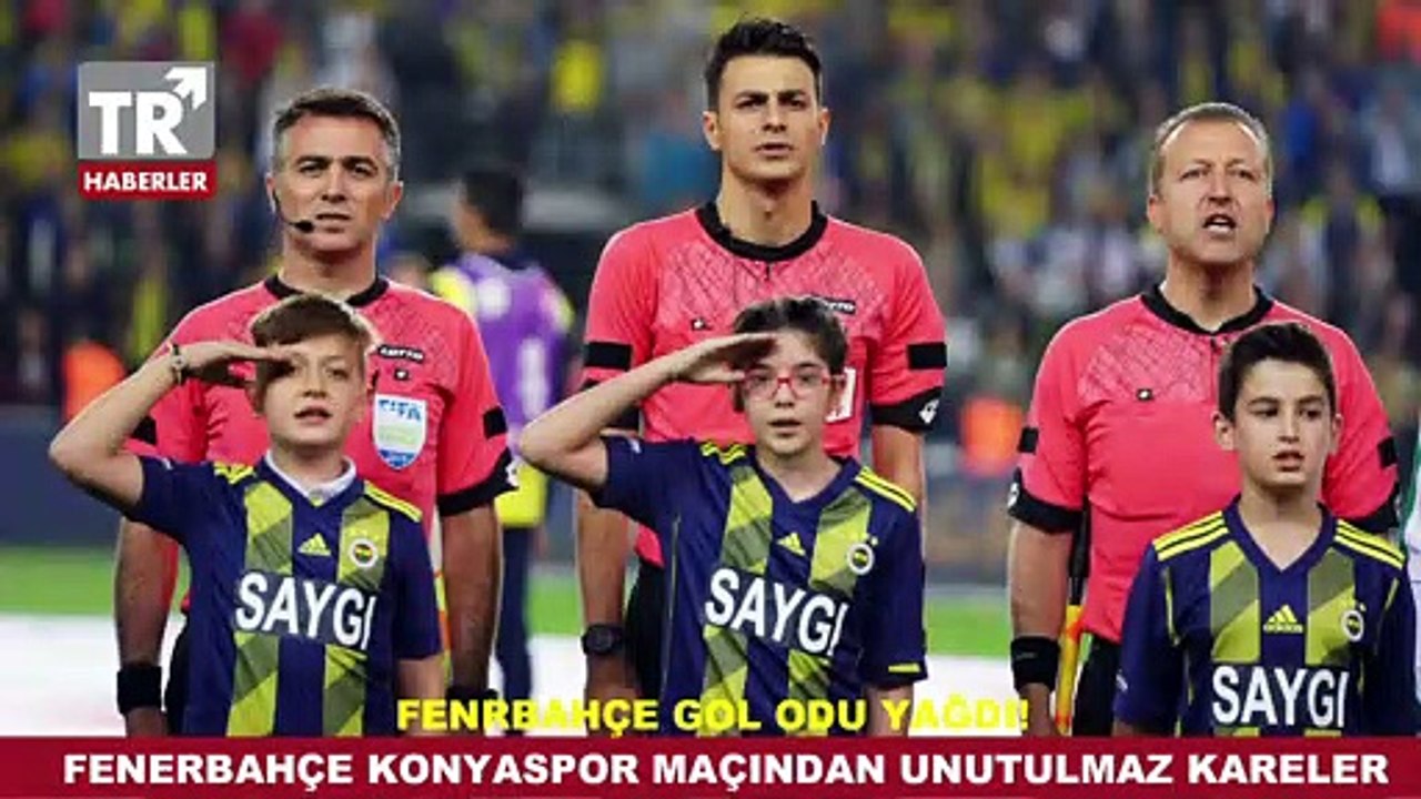 Fenerbahçe gol oldu yağdı! Fenerbahçe - Konyaspor maçından unutulmaz kareler