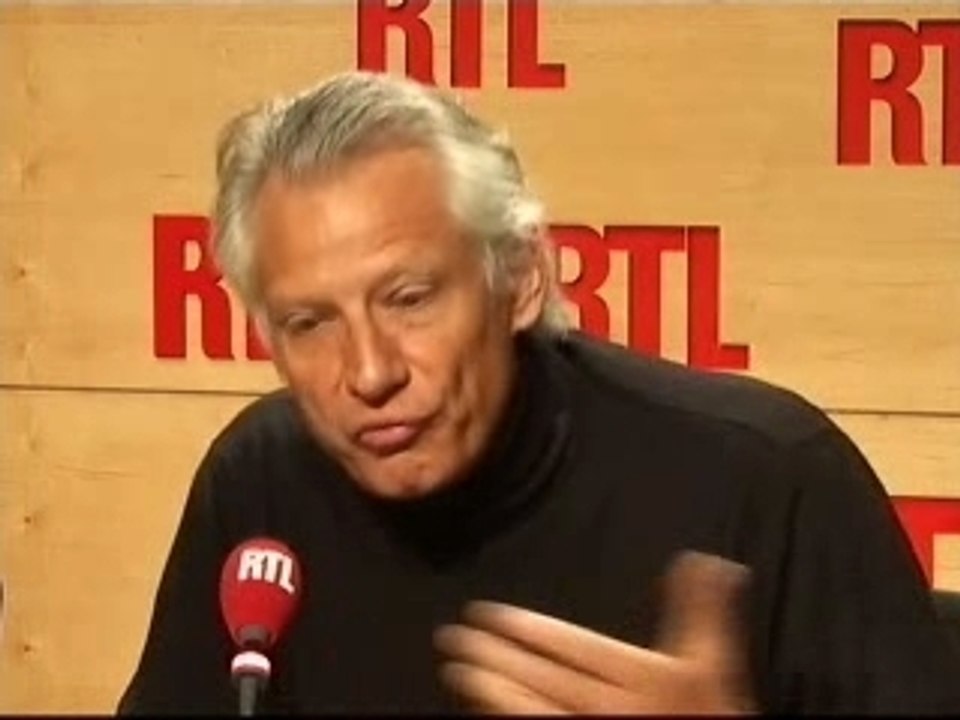 Dominique de Villepin est "l'invité de RTL" (7 fév. 08)