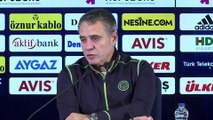 Fenerbahçe-İttifak Holding Konyaspor maçının ardından - Ersun Yanal - İSTANBUL