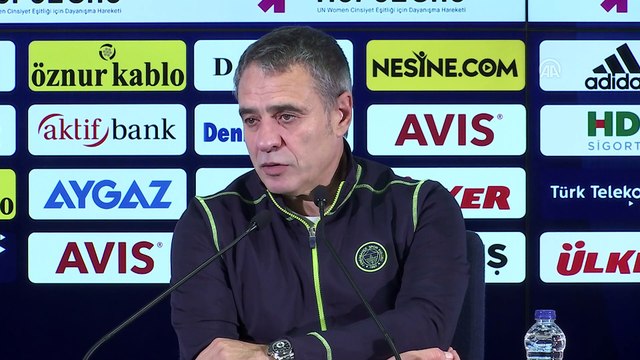 Fenerbahçe-İttifak Holding Konyaspor maçının ardından - Ersun Yanal - İSTANBUL