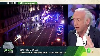 Eduardo Inda sobre la violencia en Barcelona