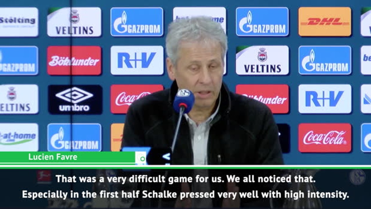Favre happy with 'difficult' Dortmund draw with...