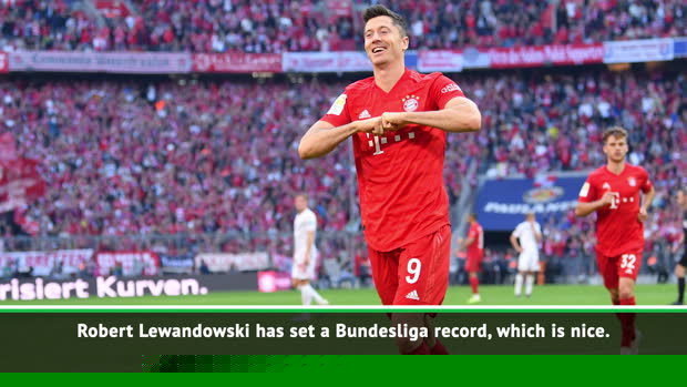 Lewandowski has set a 'nice' Bundesliga record - Kovac