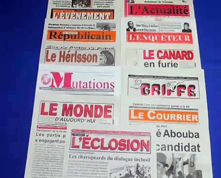 Revue Presse Labari Zarma 26 Octobre