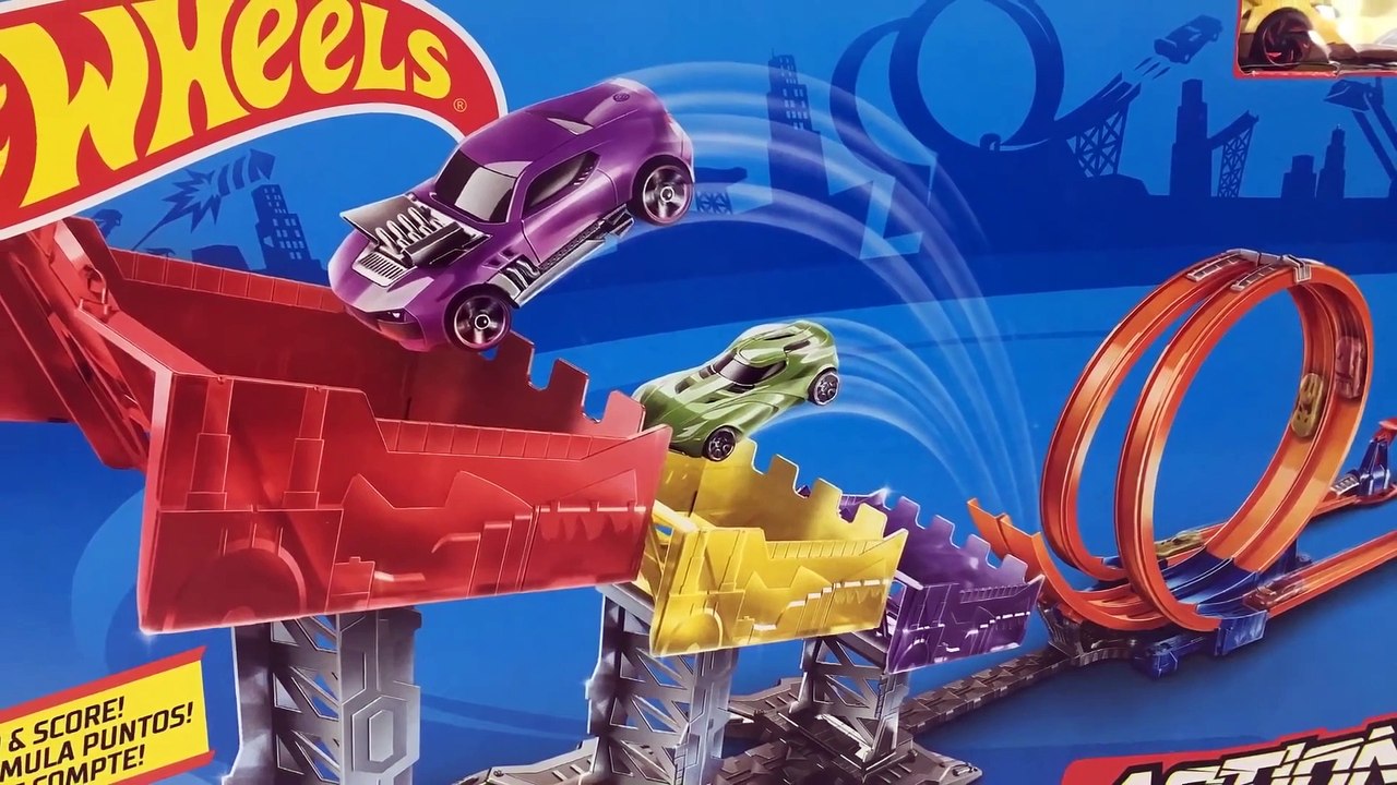 Hot Wheels Action Super Score Speedway || Keith's Toy Box - video  Dailymotion