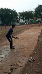 Cover drive shot - absolute cracker! Well played!