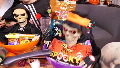 ON MANGE DES YEUX et DU CERVEAU, ON BOIT DU SANG 濫 - Dégustation Halloween en famille