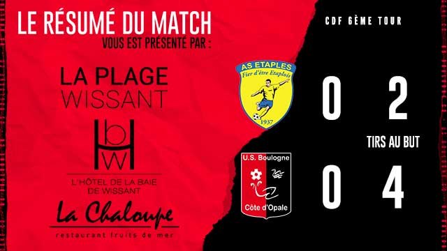 [CDF 6ème TOUR] Résumé Etaples - USBCO