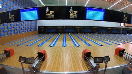 Team of 5 Women Block 1 - Lanes 3-10 - 25th Asian Tenpin Bowling Championships 2019