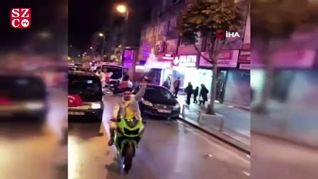 İstanbul'da asker eğlencelerinde magandalar trafikte havaya ateş açtı