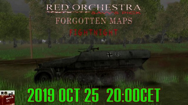 Forgotten Maps FightNight 2019 Oct 25