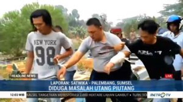 Pembunuhan PNS di Sumsel Diduga Akibat Utang