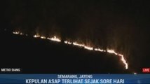 Kebakaran Lahan Terjadi di Dekat Tol Ungaran
