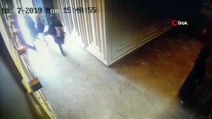 Evlere dadanan kızlar çetesi kamerada