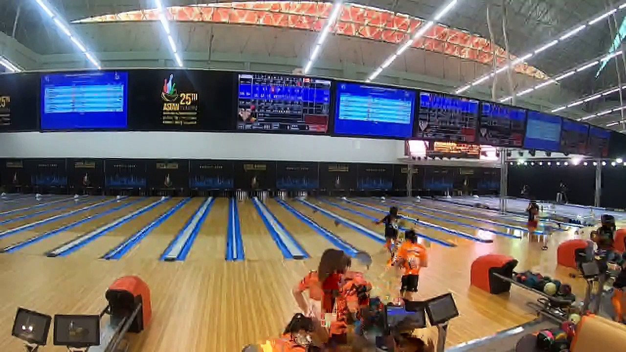 Team of 5 Women Block 1 - Lanes 11-18 - 25th Asian Tenpin Bowling Championships 2019