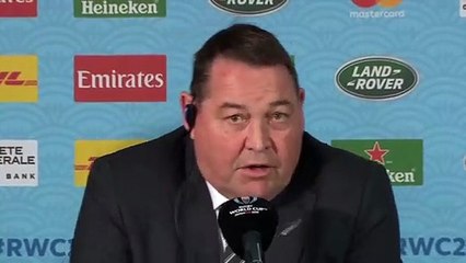 Rugby - 2019 World Cup - Steve Hansen press conference after England v New Zealand