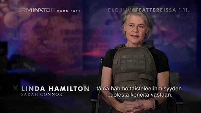 TERMINATOR DARK FATE Elokuva - Sarah Connor