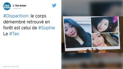 Affaire Sophie Le Tan. Le corps retrouvé en forêt est bien celui de l’étudiante disparue
