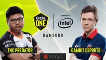 Dota2 - Gambit Esports vs. TNC Predator - Game 2 - Upperbracket Final - ESL One Hamburg 2019