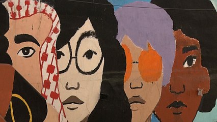 Jordan's street art is bursting with colour